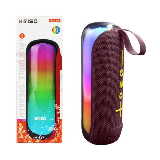 Kimiso Portable Wireless Speaker KMS-246 Brown